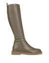 Paloma Barceló Woman Boot Military Green Size 7 Leather