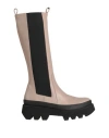 Paloma Barceló Woman Boot Sand Size 9 Soft Leather In Beige