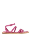 Paloma Barceló Heeled Sandals Paloma Barcelò Woman Color Pink