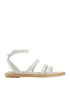 Paloma Barceló Woman Espadrilles Off White Size 5 Leather