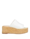 Paloma Barceló Pilli Malory Leather Platforms In White