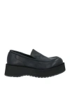 Paloma Barceló Woman Loafers Black Size 9.5 Soft Leather