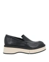 Paloma Barceló Woman Loafers Black Size 6 Leather In Black