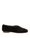 Paloma Barceló Woman Loafers Charcoal Size 9.5 Shearling