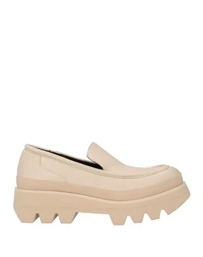 Paloma Barceló Woman Loafers Ivory Size 8 Soft Leather