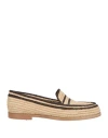 Paloma Barceló Paloma Barcelo Women's Paul Raffia Loafers In Beige