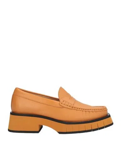 Paloma Barceló Woman Loafers Tan Size 8 Leather