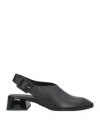 Paloma Barceló Woman Mules & Clogs Black Size 7 Leather