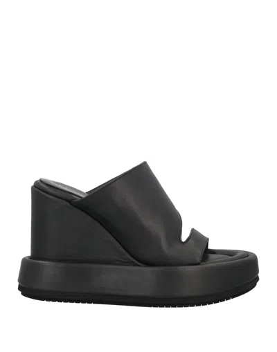Paloma Barceló Sandals In Black