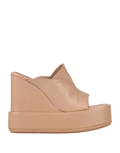 Paloma Barceló Sandals In Beige