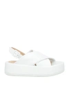 Paloma Barceló Wedge Shoes Paloma Barcelò Woman Color White In White