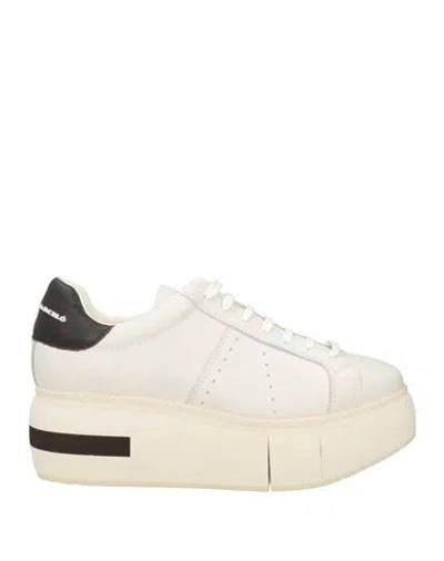 Paloma Barceló Woman Sneakers Beige Size 9.5 Leather In Neutral