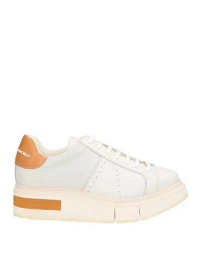 Paloma Barceló Woman Sneakers Off White Size 6 Leather