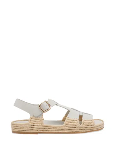 Paloma Barceló Yuka Calidis Buckle-fastening Sandals In Gray