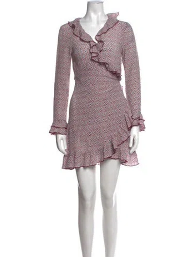 Pre-owned Paloma Blue Silk Mini Dress In Pink