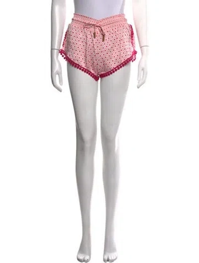Pre-owned Paloma Blue Silk Mini Shorts In Pink