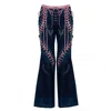 Paloma Lira Blue Julianna Pants In Blue