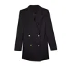 Paloma Lira Men's Black Office Blazer In Black