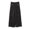 Paloma Lira Men's Black Rave Camouflage Pants In Black