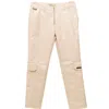 Paloma Lira Men's Neutrals Vinyl Skin Pants In Brown