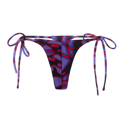 Paloma Lira Men's Pink / Purple / Black Red Web Armor Tangtsumi In Pink/purple/black