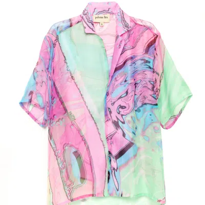 Paloma Lira Men's Pink Universe Shirt