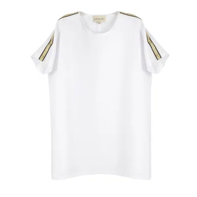Paloma Lira Men's White Maxi Shirt