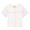 Paloma Lira Men's White Upcycled Tee  In White