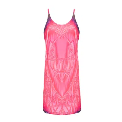 Paloma Lira Women's Black Cherry Crystal Nicks Dress