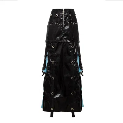 Paloma Lira Women's Black Industrial Vampire Skirt