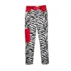Paloma Lira Women's Black Zebra Pants In Black