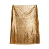Paloma Lira Women's Gold Sparkle Skirt In Gold