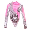 Paloma Lira Women's Grey Latex & Lycra Body In Grey