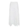 Paloma Lira Women's Knowledge Skirt - White In White