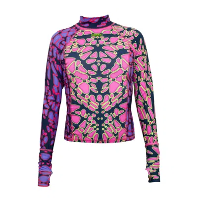Paloma Lira Women's My Space Top In Black/pink