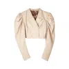 Paloma Lira Women's Neutrals 1987 Jacket In Beige/black