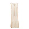Paloma Lira Women's Neutrals 1990s Dress In Brown