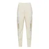 Paloma Lira Women's Off White Latex Pants In White