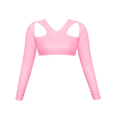 Paloma Lira Women's Pink / Purple Barbie Top In Pink/purple