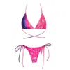 Paloma Lira Women's Pink / Purple Cherry Crystal Jan In Pink/purple