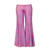 Paloma Lira Women's Pink / Purple Plastic Victorian Low Rise Pants In Pink/purple