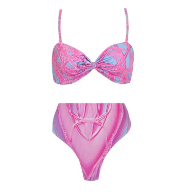 Paloma Lira Women's Pink / Purple Plastic Victorian Tender In Pink/purple