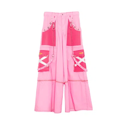 Paloma Lira Women's Pink / Purple Raver Princess Pants In Pink/purple