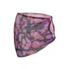 Paloma Lira Women's Pink / Purple Red Web Armor Skirt In Pink/purple