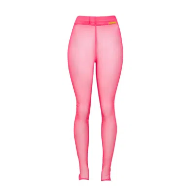 Paloma Lira Women's Pink / Purple Romance Leggings In Pink/purple