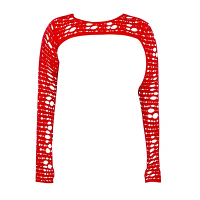 Paloma Lira Women's Red Heartbreak Sleeves