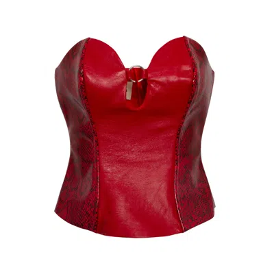 Paloma Lira Women's Red Love Song Corset