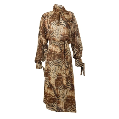 Paloma Lira Women's Tiger Dress In Multi