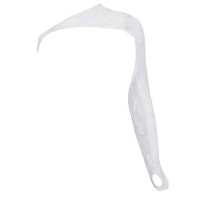 Paloma Lira Women's White Romantic Sleeve