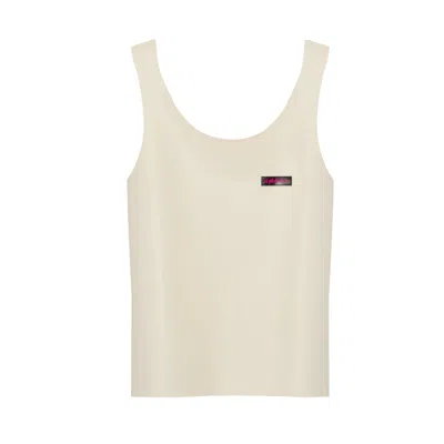 Paloma Lira Women's White Sweaty Top